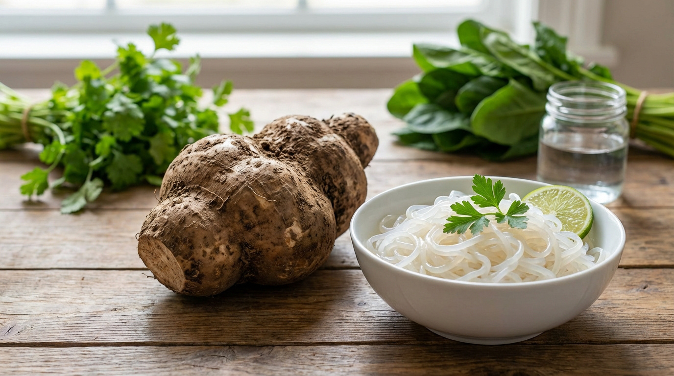 Le konjac : les secrets de cette racine pour votre ligne - Sagesse SalonDeBeauté